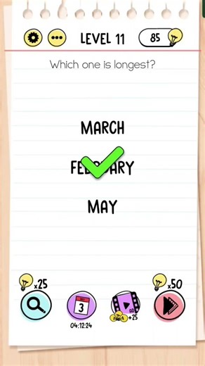 Brain test level 11 #brainteaser #games #level #popular #viralshorts #shorts