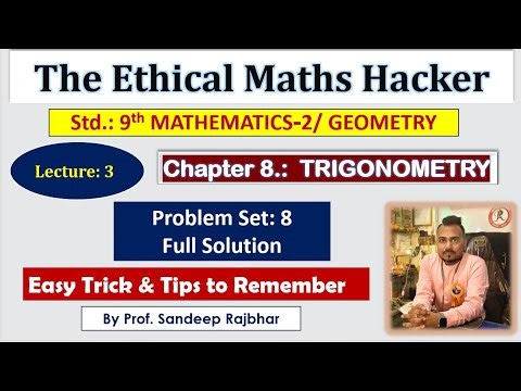 | L3 | 9th Maths -2 / Geometry | Problem Set 8 Full Solution #viralvideo
