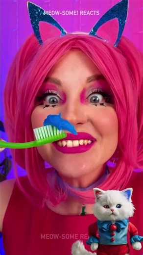 This Toothpaste is NOT What You Think | WHO SAID MEOW? #shorts
