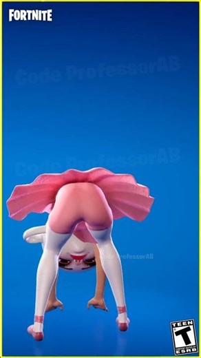 Fortnite Stuck Emote Ballerina Cappuccina Skin 🍑😜😍