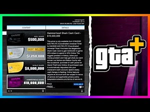 GTA+ Membership - FREE Money In GTA 5 Online, Exclusive Rewards, Special Shark Cards & MORE!