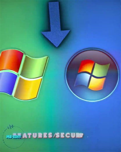 Windows XP vs Windows Vista #windows #shorts #edit
