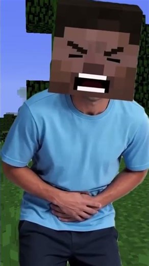 MY POOP BROKE THE MINECRAFT! 💩🐺 #shorts