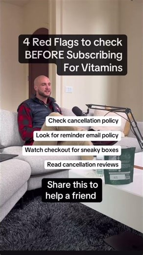 How Do You Avoid Supplement Subscription Scams?