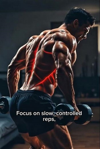 Perfect & Strong Back at Home: 3D Muscle Activation Guide | Lats, Rhomboids & Lower Back