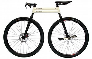 Bicymple, A Chainless Rear Steering Bicycle Concept