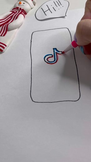 Creative Smartphone Drawing Tutorial with Stickers