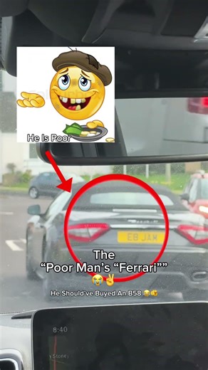 Maserati = “Poor Man’s Ferrari” 😂🫵