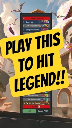 3 Meta Decks to Hit Legend Fast | Standard Hearthstone