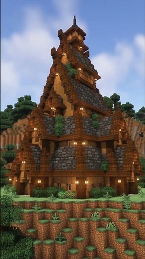 Viking Temple ⛪ #shorts #minecraft #vikings #church