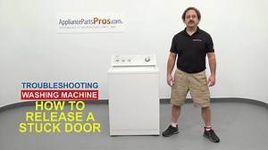 Is your Washing Machine Door Stuck? AppliancePartsPros.com can help...