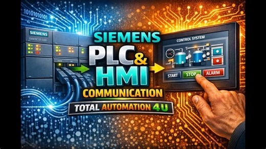 Siemens PLC and HMI Communication | GAURAV KUMAR