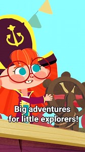 Is your little one up for a treasure hunt? 🌟 Explore new lands and solve puzzles with our young pirates! 🏴‍☠️ New episodes of Ahoy Pirates air daily, only on #BabyTV! #BabyTVShow #Toddler #Parenting | BabyTV