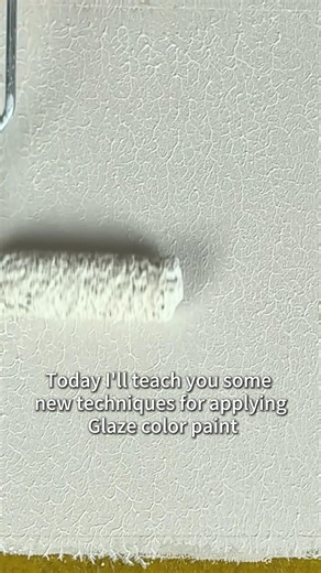 Creating a Porcelain Glaze Finish with Paint #paint #painting #diy #tutorial #homedecor