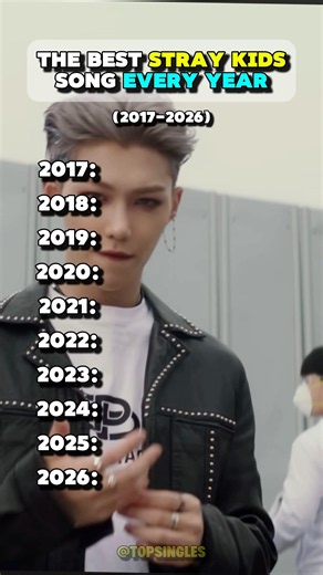The Best Stray Kids Song Every Year 🎶