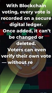 Can Blockchain Make Voting 100% Trustworthy? 🗳️