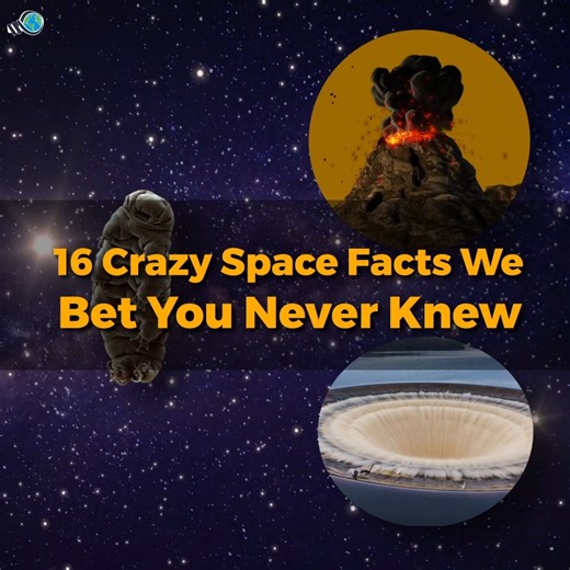 24K views · 122 reactions | 16 Crazy Space Facts We Bet You Never Knew. | Weird World | Facebook