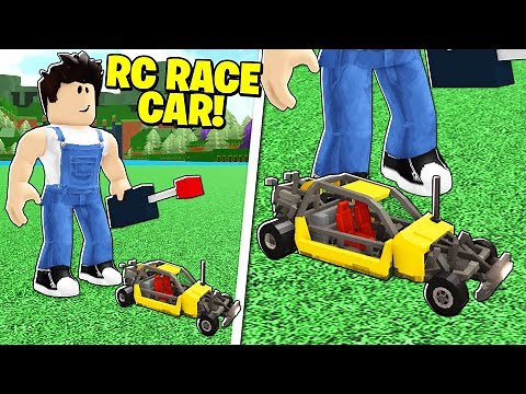 WORLDS SMALLEST RC RACE CAR IN Build a Boat!