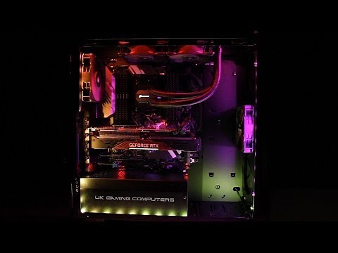 Addressable RGB ARGB PC lighting demo - Computer Pixel LEDS