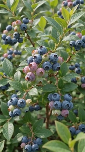 🫐 Seed to Blueberries 🌱 | Ultra Realistic |#nature #shorts #trending #youtubeshorts