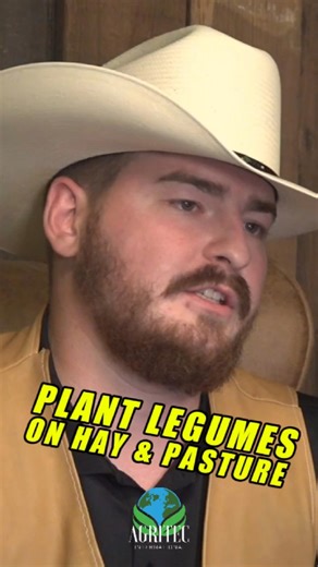 Never neglect your pasture and hay! Mixing legumes straight into your grasses can help fixate nitrogen, increase protein and aid in growth! Visit agritecint.com or call 833-247-4832 to learn more about hay! #Hay #Legumes #Plants #Planting #Cowboys #Science #Farming | AgriTec International Inc.