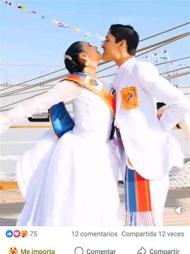 Nicole Badillo Torres y Farid Ramos campeones nacionales y mundiales del Club Libertad de Trujillo #marineranorteñademisamores #marineranorteña