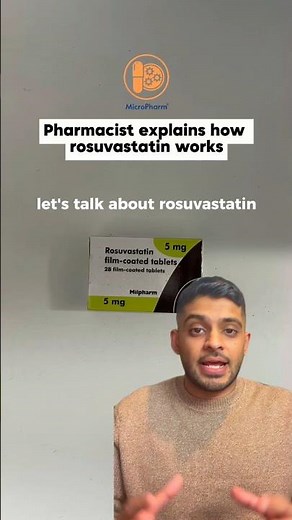 Pharmacist explains Rosuvastatin