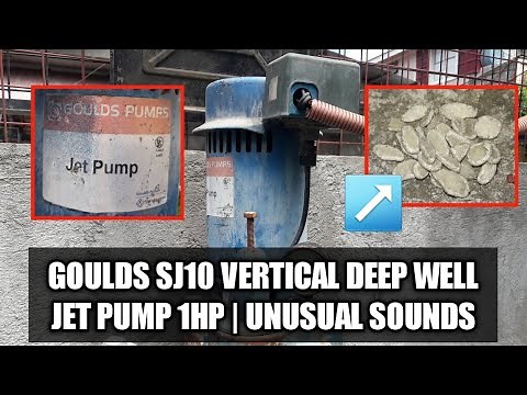 GOULDS SJ10 VERTICAL DEEP WELL JET PUMP 1HP | UNUSUAL SOUNDS RESOLVED | Bilas Tv
