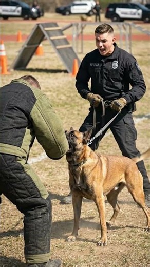 K9 police dog is very loyal #herodog