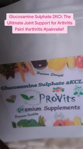 Glucosamine Sulphate 2KCl: Essential for Arthritis Relief