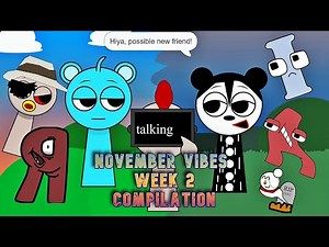 November Vibe: Sprunki Compilation ⚡ Week 2 - Remix Crossover Madness