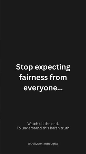 Stop Expecting Fairness | A Harsh Truth About Life & People 🦁