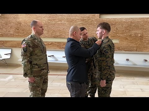 Meritorious SSgt Promotion USMC and Speech (5 Year TIS SSgt) #marine