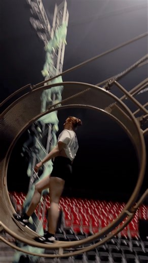 8.4K views · 66 reactions | Quiet stage. Big moves. Practice time! Wheel of Death — Big Kid Circus 2025, Kingdom of Kong. | Big Kid Circus | Facebook