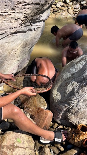 Traditional Fish Hunting Techniques in Baglung, Nepal