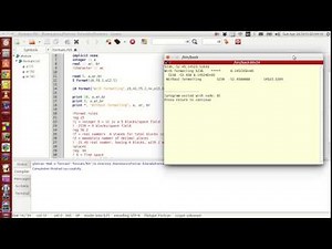 Fortran Programming Tutorials (Revised) : 023 : Format Specifications for read and print Video Lecture | Introduction to Fortran Programming (Basic Level) - Database Management