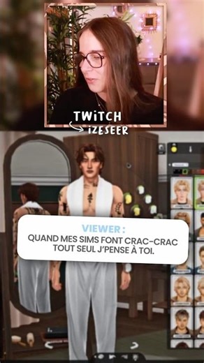 People think of me when Sims WooHoo... 😭 #sims4 #twitch #twitchclips #ts4 #thesims4