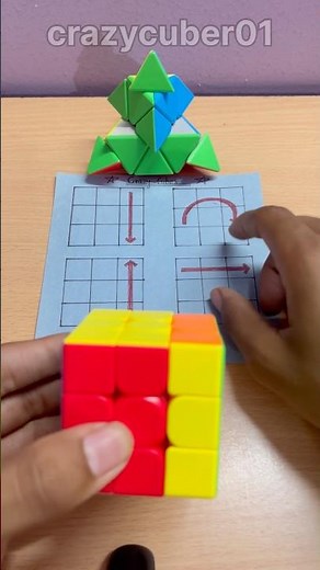 3 by 3 rubiks cube solve magic tricks #rubikscube #amazing #cube #ytshorts #shortsfeed #muchwow