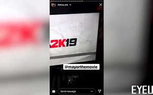 NBA2K19 实机演示屏摄小视频