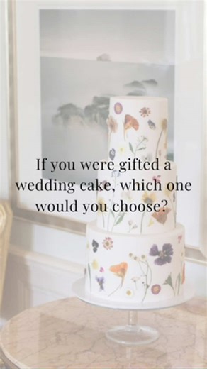 Which Wedding Cake Would You Choose?