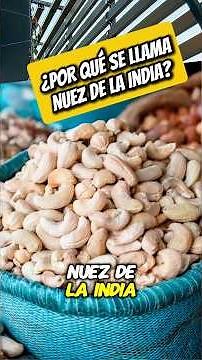 Por qué se llama nuez de la India? ￼