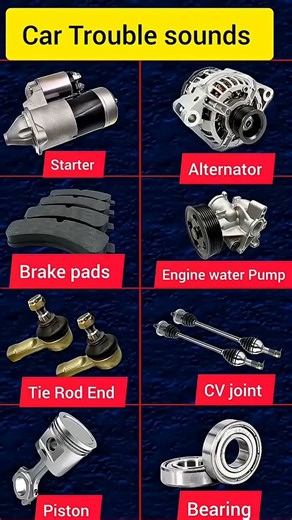 Car Trouble Sounds & Their Causes 🔧🚗 | Identify Engine Problems by Sound