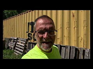 How to Repair Leak in Shipping Container Roof #repair #shippingcontainers #flexseal