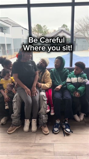 You can’t just sit anywhere 😂