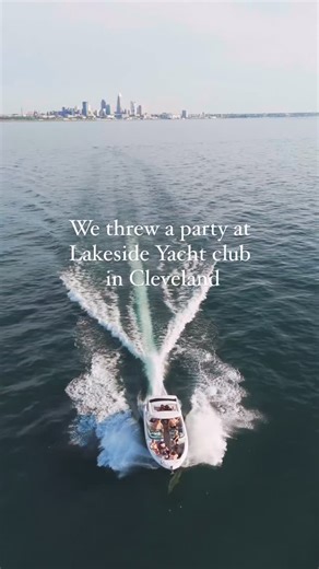 @lakesideyachtclub has been a Cleveland staple for over 80 years. It’s tucked just east of Downtown along North Marginal Road. With over 250 deep-water slips, a full marina, lakeside dining, and a private pool, it’s one of the city’s most exclusive spots for events, boating, and unbeatable views of Lake Erie. Have you ever been to a yacht club party in The Cleve? If you want to come to our next event DM us the word VIP to get on the list for private events. Thank you to @cutwaterspirits for help