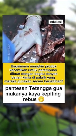 If cosmetic products don't use chemicals, is that a lie?