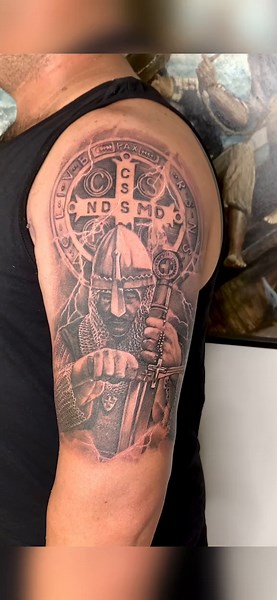 Idées de tatouages templiers : designs réalistes