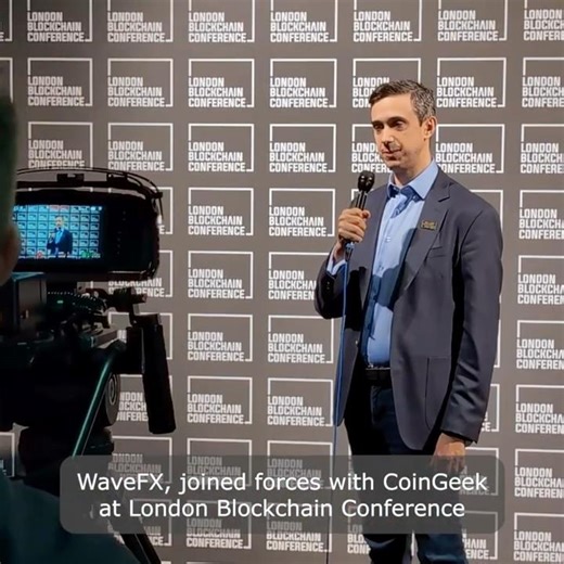 Inside the Studio where WaveFX captured every London Blockchain Conference moment