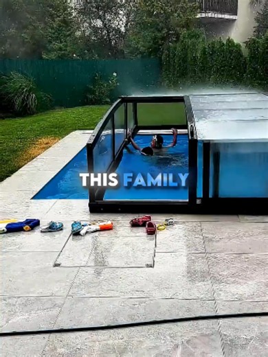 Family Turns Pool Into Glass Dome — How They Did It