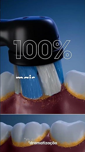 Escova de Dente Elétrica Oral-B iO2: Dentes 100% Mais Limpos vs. Escova de Dente Manual Regular